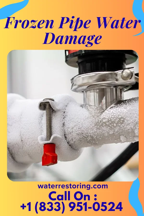 Frozen Pipe Water Damage in Lake Kiowa, TX